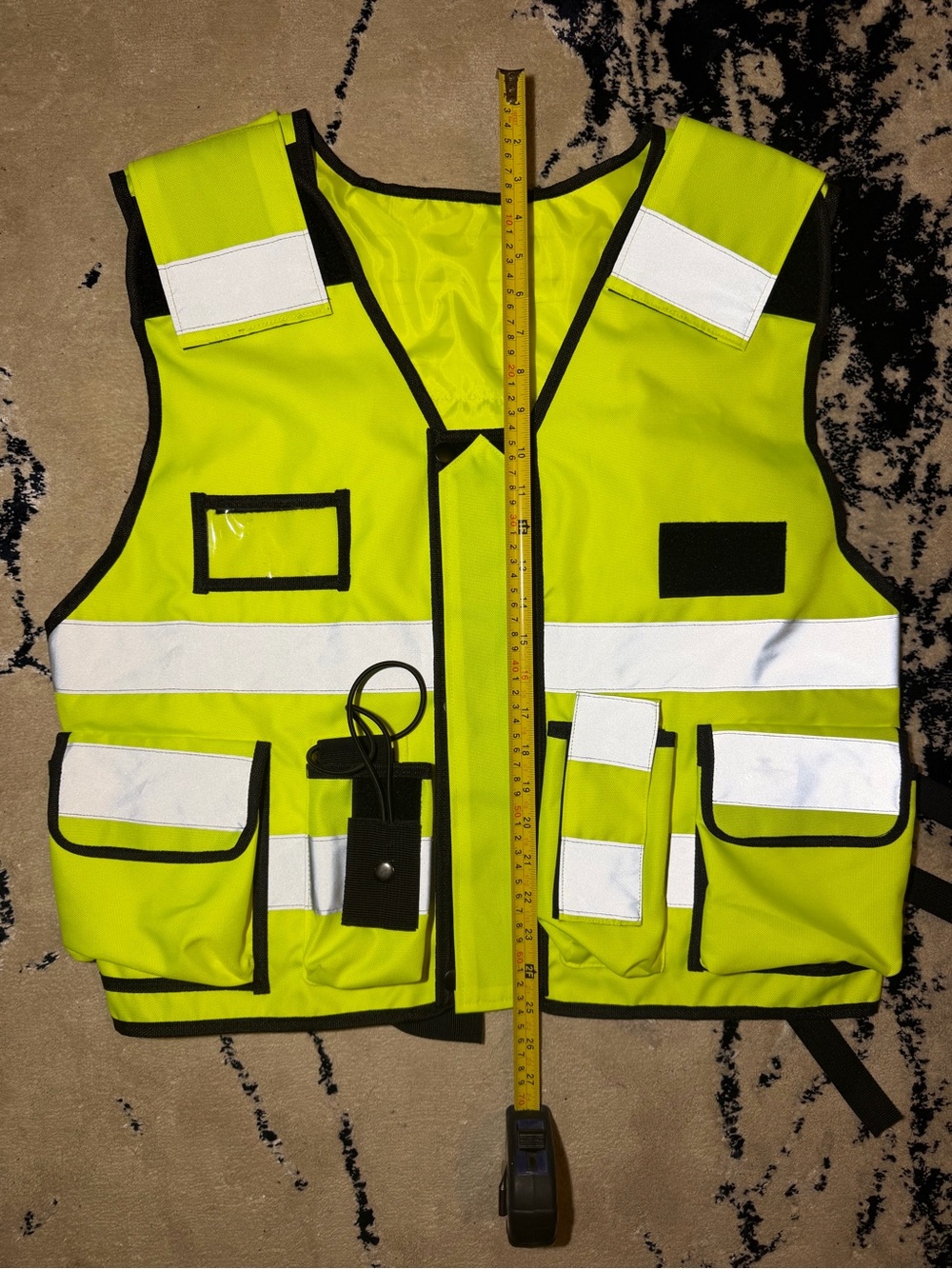 TACTICAL SAFETY VEST Sz L New